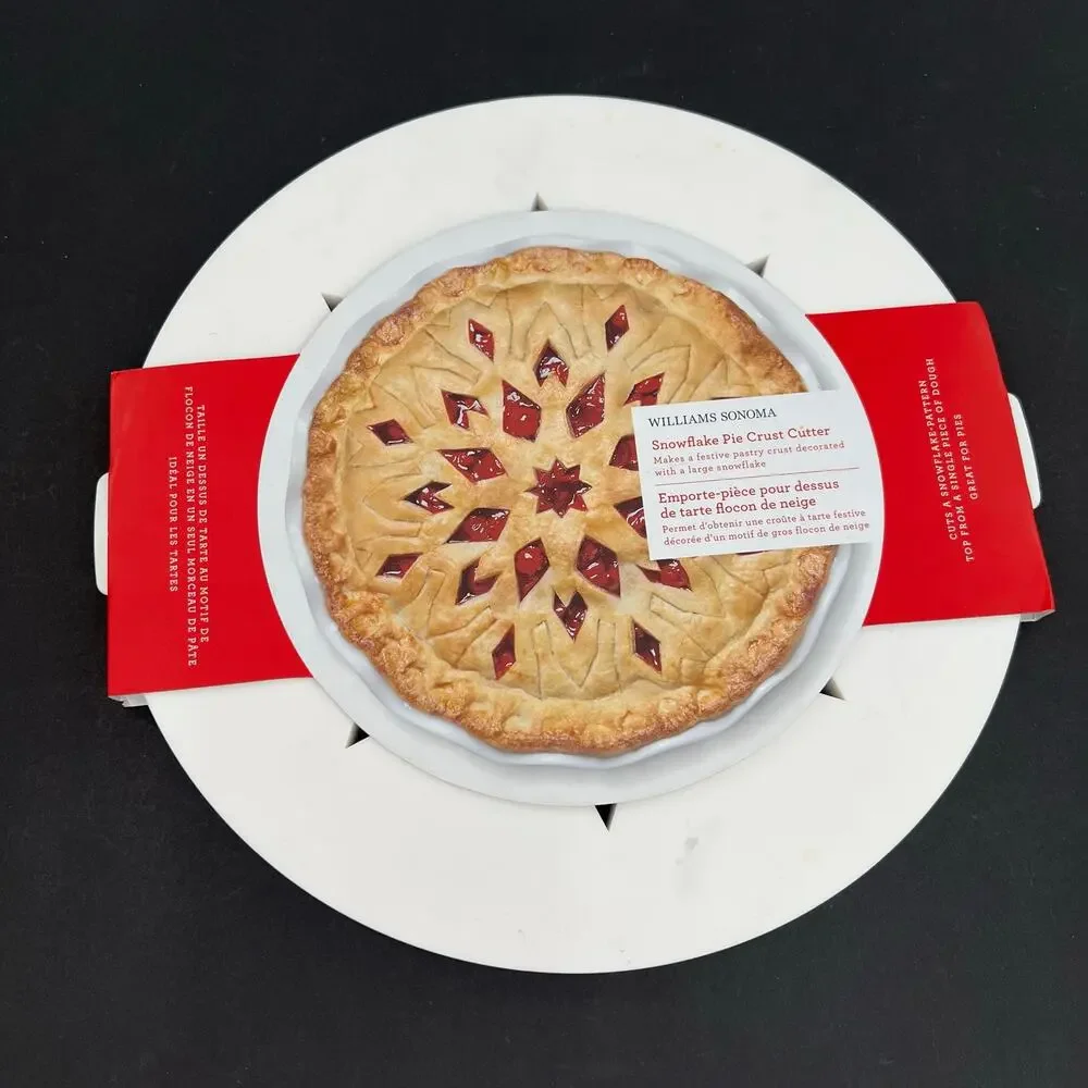 Williams Sonoma Snowflake Pie Crust Cutter